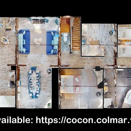 Le Cocon Colmarien - Proche Centre Ville Et Gare - Stationnement Gratuit - 10 Personnes מראה חיצוני תמונה