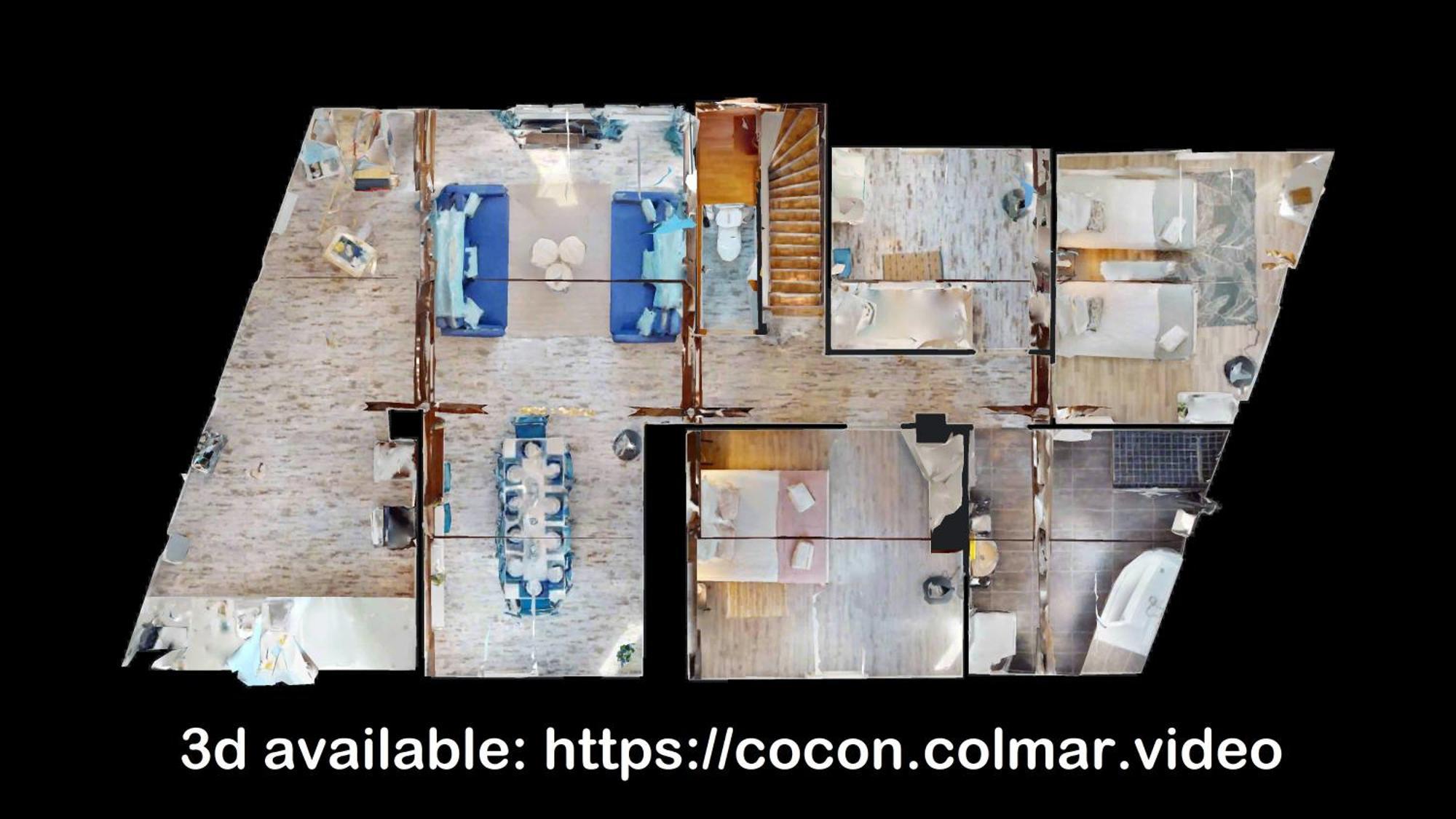Le Cocon Colmarien - Proche Centre Ville Et Gare - Stationnement Gratuit - 10 Personnes מראה חיצוני תמונה